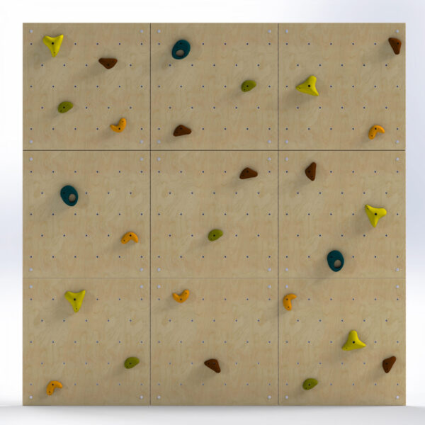 Lezecká stena pre deti - LEZÚŇ / Bez lakovania