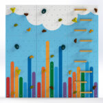 Lezecká stena pre deti LEZÚŇ / Farebná dúha