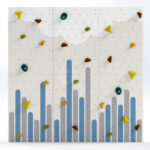 Lezecká stena pre deti LEZÚŇ / Modrá dúha